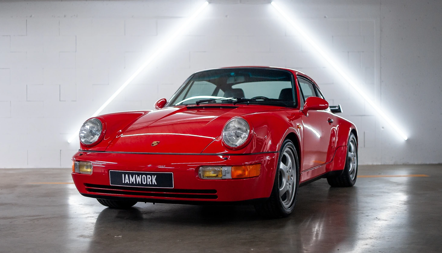 Servis a renovace youngtimeru Porsche 911 964 v IAMWORK.