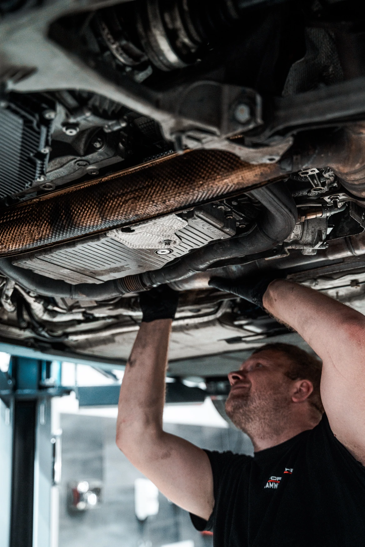 Servis podvozku Porsche v IAMWORK