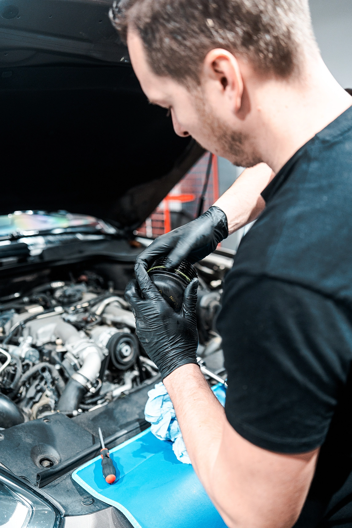 Tuning Porsche - sání GOLD LEAF light performance v IAMWORK