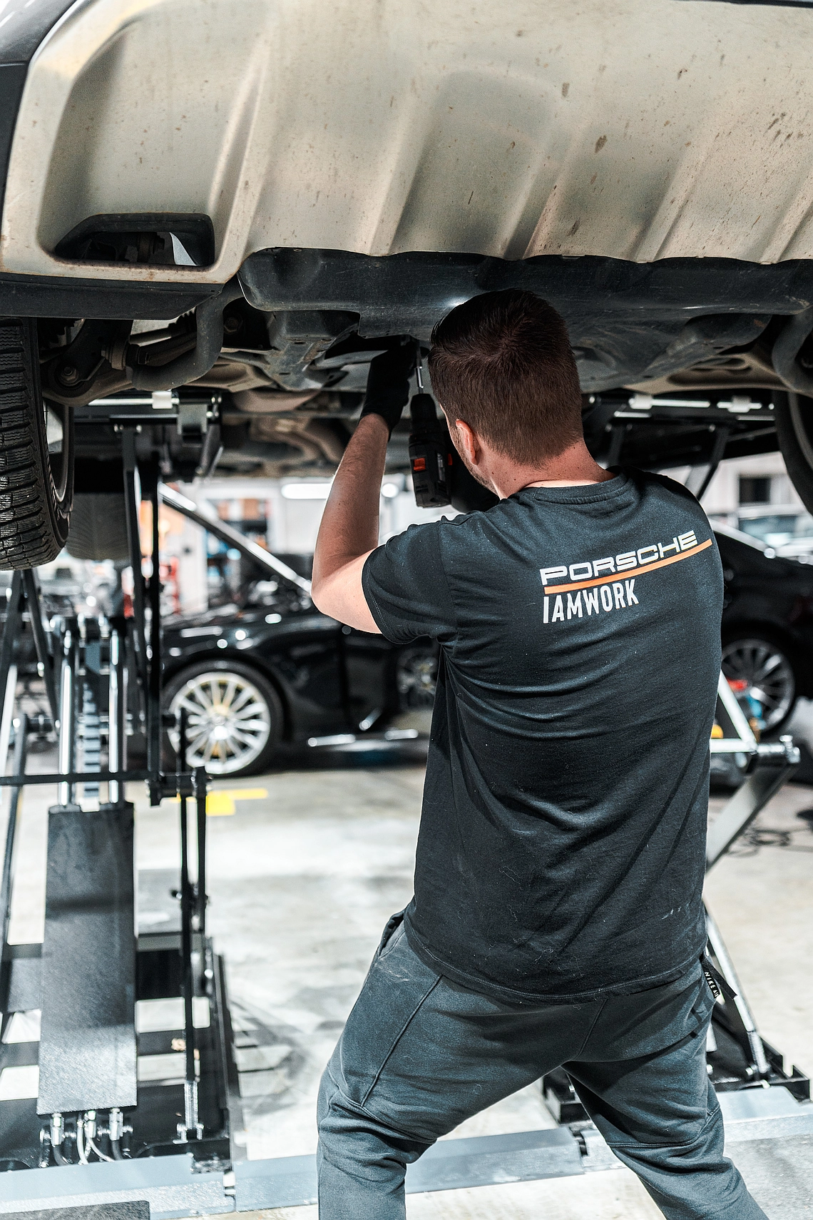 Tuning Porsche - sání GOLD LEAF light performance v IAMWORK