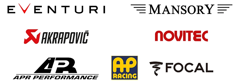 Tuning BMW, Mercedes-Benz, Ferrari, Ford, Bentley výrobky Akrapovič, APR, AP Racing, Mansory, Novitec, JCR, Focal audio v IAMWORK